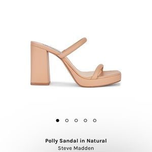 Polly Sandal in Natural